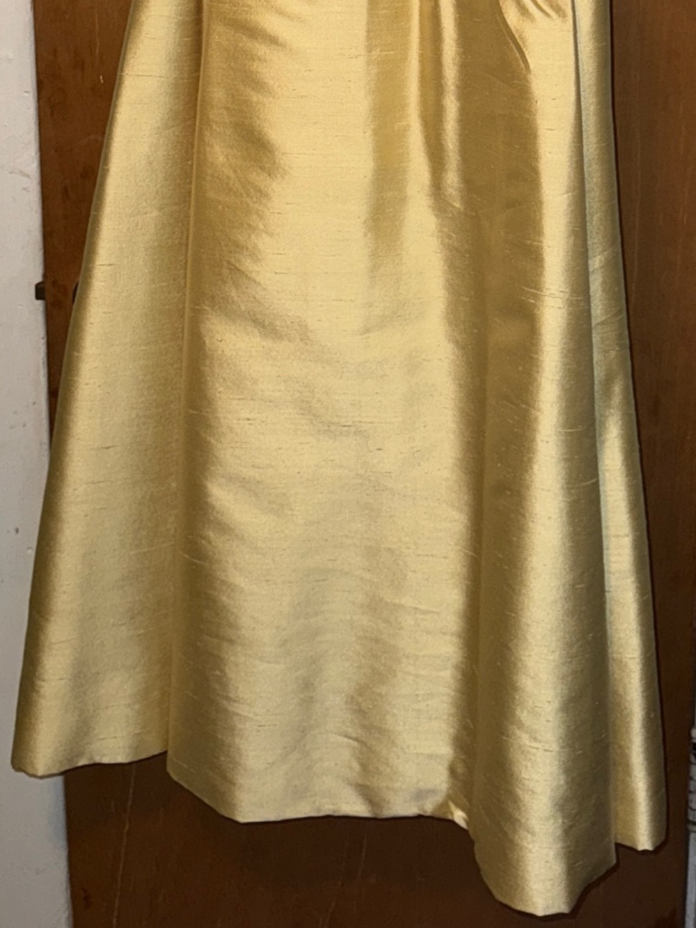 Gold Beaded Evening Dress - Picture 12 of 17